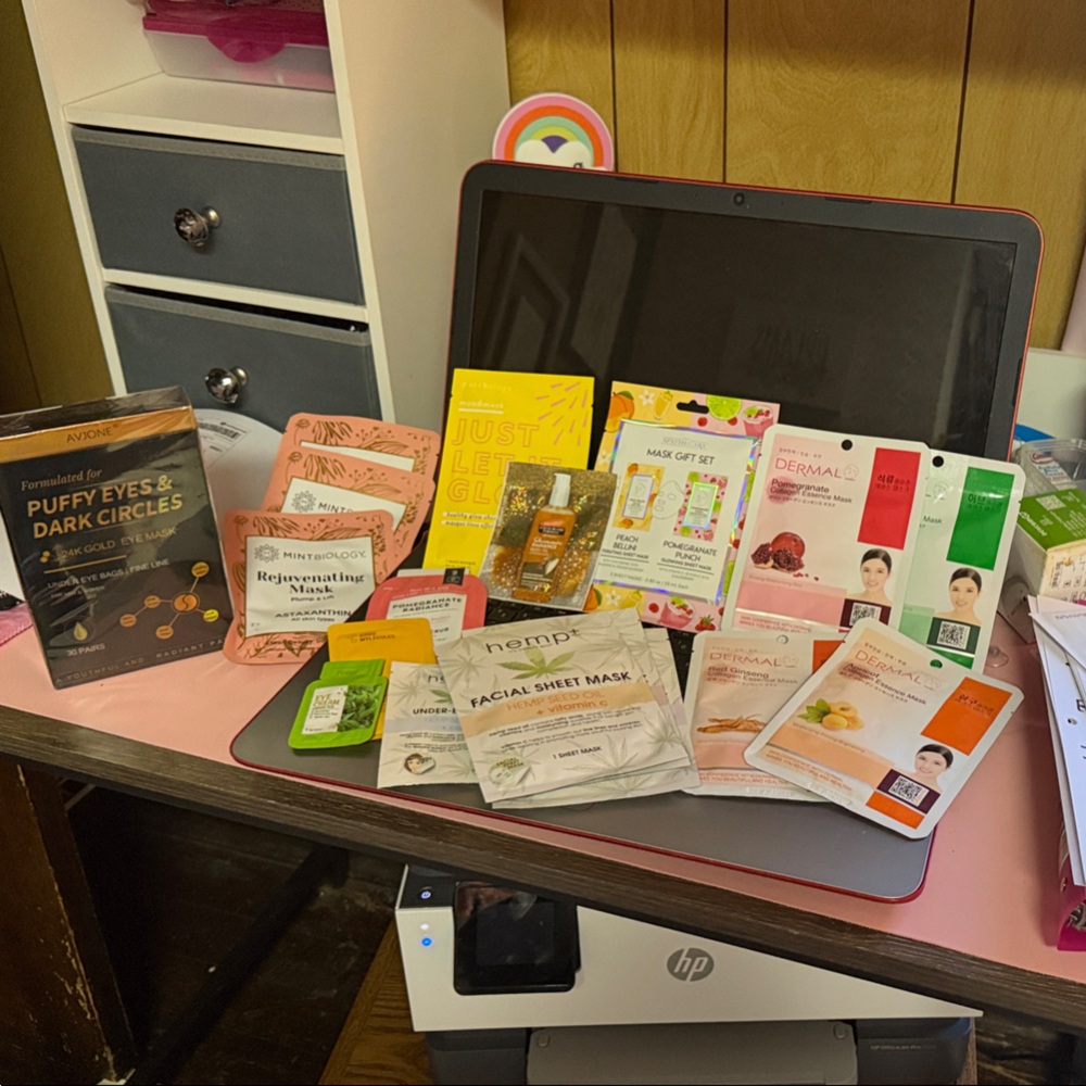 Assorted Skincare Face Masks